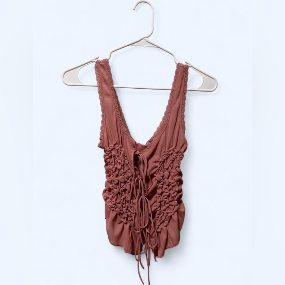 Brand New Zara Lace-Up Women's Top  | Size Small
